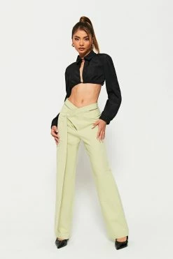 SOLADO Cut Out Asymmetrical Waist Solid Straight Pants -solado Sales Store jpeg b7db197a c71a 466e 924b 5e1d1942d324 1800x1800