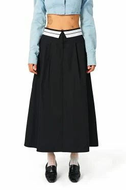 SOLADO Lapel Waist Colorblock A-Line Maxi Skirt -solado Sales Store jpeg bb35970b 073c 4a05 a324 996ebe86199e 1800x1800