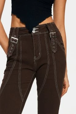 Solado Low Waist Top-stitching Buckled Decor Straight Leg Jeans -solado Sales Store jpeg bd64d27b e862 45b3 9d02 76cb0d3bf6ea 1800x1800