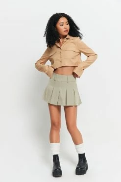 Solado High Waist Stripe Print Pleated Mini Skirt -solado Sales Store jpeg bde4d6f3 f23a 4d25 9329 dd319d8d6d13 1800x1800