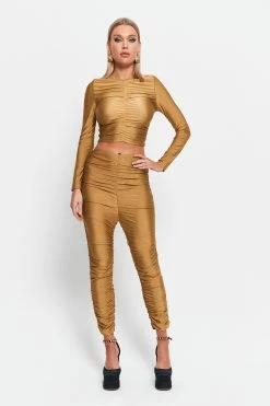 SOLADO High Waist Ruched Solid Skinny Pants -solado Sales Store jpeg c1561b46 9365 45db 8d2b d9a2fa70442c 1800x1800