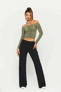 SOLADO Basic Low Waist Solid Flared Pants -solado Sales Store jpeg c3c78476 45cb 4f2c 8480 51c92a221ed0 1800x1800