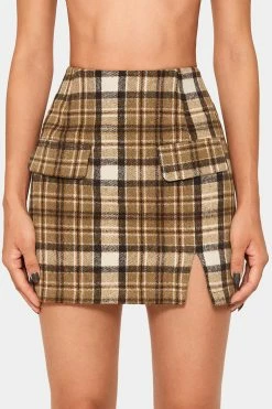 SOLADO High Waist Check Print Split Hem Mini Skirt 14 SOLADO High Waist Check Print Split Hem Mini Skirt -solado Sales Store jpeg c6dd7100 5706 4d3b aa59 63a6d85b656e 1800x1800