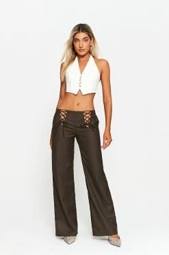 SOLADO Low Waist Lace Up Solid Straight Pants -solado Sales Store jpeg c827ee85 b308 4296 8758 540a3d9ee715 1800x1800