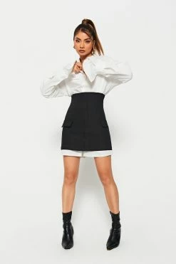 Solado High Waist Pocket Patched Solid Mini Skirt -solado Sales Store jpeg caea5c71 d113 4c05 9313 1db447ac5ac0 1800x1800