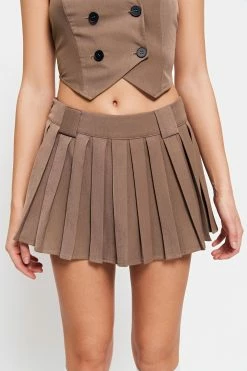 SOLADO Low Waist Solid Pleated Mini Skirt -solado Sales Store jpeg ceadeac9 5002 452c 98ce b9875ecf0458 1800x1800