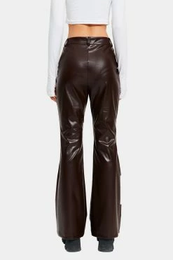 SOLADO Low Waist Dual Pocket PU Leather Flared Pants -solado Sales Store jpeg cf3e86e1 e525 4489 a4bf 08a3b6c5df5a 1800x1800