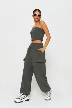 SOLADO Teddy Tube Crop Top & Pocket Patched Cargo Pants Set -solado Sales Store jpeg d09353ec 399d 4882 8931 f3b942ae4c82 1800x1800
