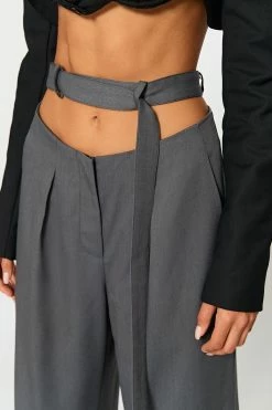 SOLADO Low Waist Tie Detail Solid Wide Leg Pants -solado Sales Store jpeg d50a2f1b 3d1d 4b18 97b2 5c8f6f226bea 1800x1800