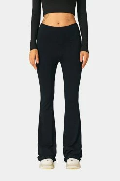 SOLADO Modal Low Waist Solid Draped Flared Pants -solado Sales Store jpeg d73afa41 41a9 41bc b498 81ed0ee39cf7 1800x1800