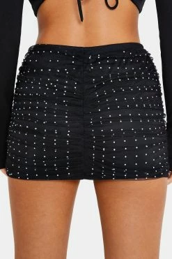 SOLADO Rhinestone Decor Mesh Ruched Mini Skirt -solado Sales Store jpeg d7eaef03 b364 4bdd 8586 f58a3ade31f1 1800x1800