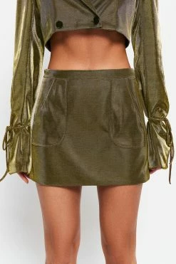 SOLADO High Waist Dual Pocket Sheen Mini Skirt 14 SOLADO High Waist Dual Pocket Sheen Mini Skirt -solado Sales Store jpeg da720f13 fda1 455a 8cac bcb058c9f36b 1800x1800