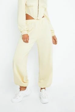 SOLADO High Elastic Waist Solid Sport Joggers