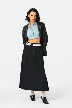 SOLADO Lapel Waist Colorblock A-Line Maxi Skirt -solado Sales Store jpeg dc1f879a c5ae 45f7 8270 aef588aea14a 1800x1800