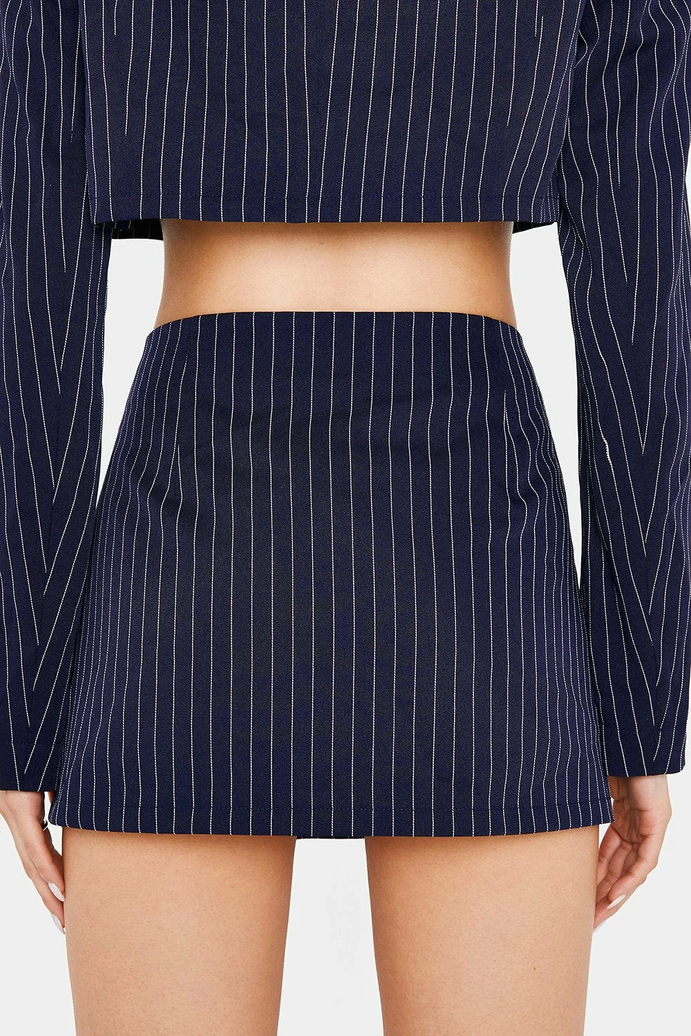 SOLADO Low Waist Striped Print A-Line Mini Skirt 9 SOLADO Low Waist Striped Print A-Line Mini Skirt - Image 7