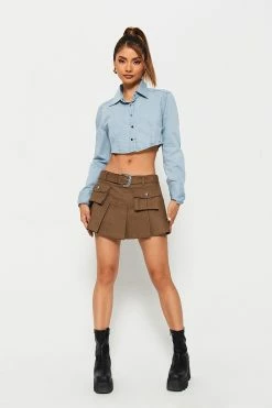 Solado High Waist Pocket Patched Mini Skirt With Belt -solado Sales Store jpeg deceb9a5 7652 4d47 b927 c7d29d8236a0 1800x1800