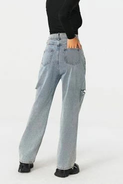 Solado High Waist Cut Out Dual Pocket Straight Leg Jeans -solado Sales Store jpeg def83484 e986 4aff b205 02723b43cea7 1800x1800