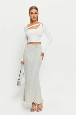 Solado Raw Hem Split Hem Mermaid Denim Maxi Skirt -solado Sales Store jpeg e11976d1 b85b 45d2 b301 e8c9793f8399 1800x1800