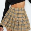 Solado High Waist Check Print Pleated Mini Skirt -solado Sales Store jpeg e3478690 3467 4c7a 8ec0 d80494aa46bc 1800x1800