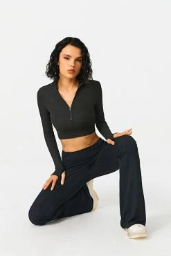 SOLADO Modal Low Waist Solid Draped Flared Pants -solado Sales Store jpeg f1cb4e8c 5ee5 4cc6 8dc8 d1ac24b9d93e 1800x1800