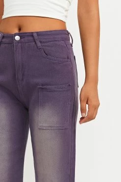 Solado High Waist Washed Pocket Patched Straight Leg Jeans -solado Sales Store jpeg fa5818c1 66e9 4d71 9654 df7f696b71ed 1800x1800