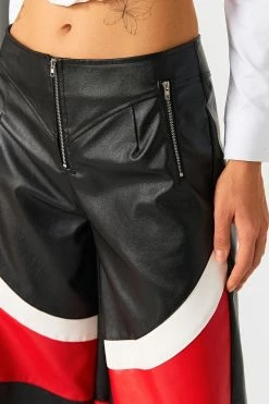 SOLADO Zipper Front Colorblock PU Leather Straight Pants 15 SOLADO Zipper Front Colorblock PU Leather Straight Pants -solado Sales Store jpeg fbf835fc 6765 4de8 a145 136927881f12 1800x1800